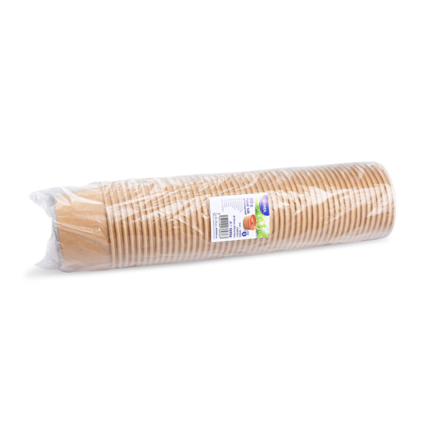Papierbecher (PAP/PE) kraft Ø115mm 350ml `S` [50 St.]